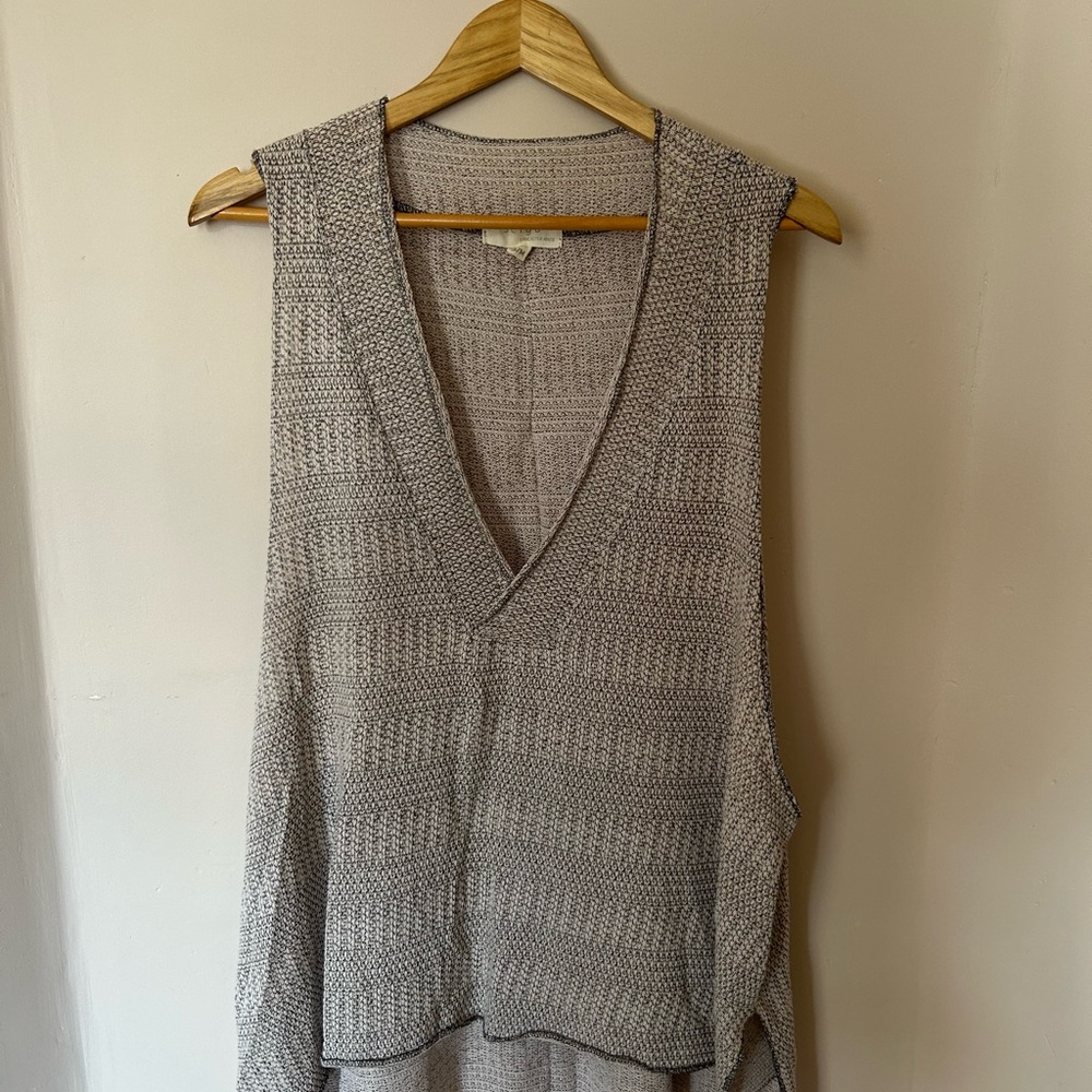 Independent Maker Gray Knit Tank Top